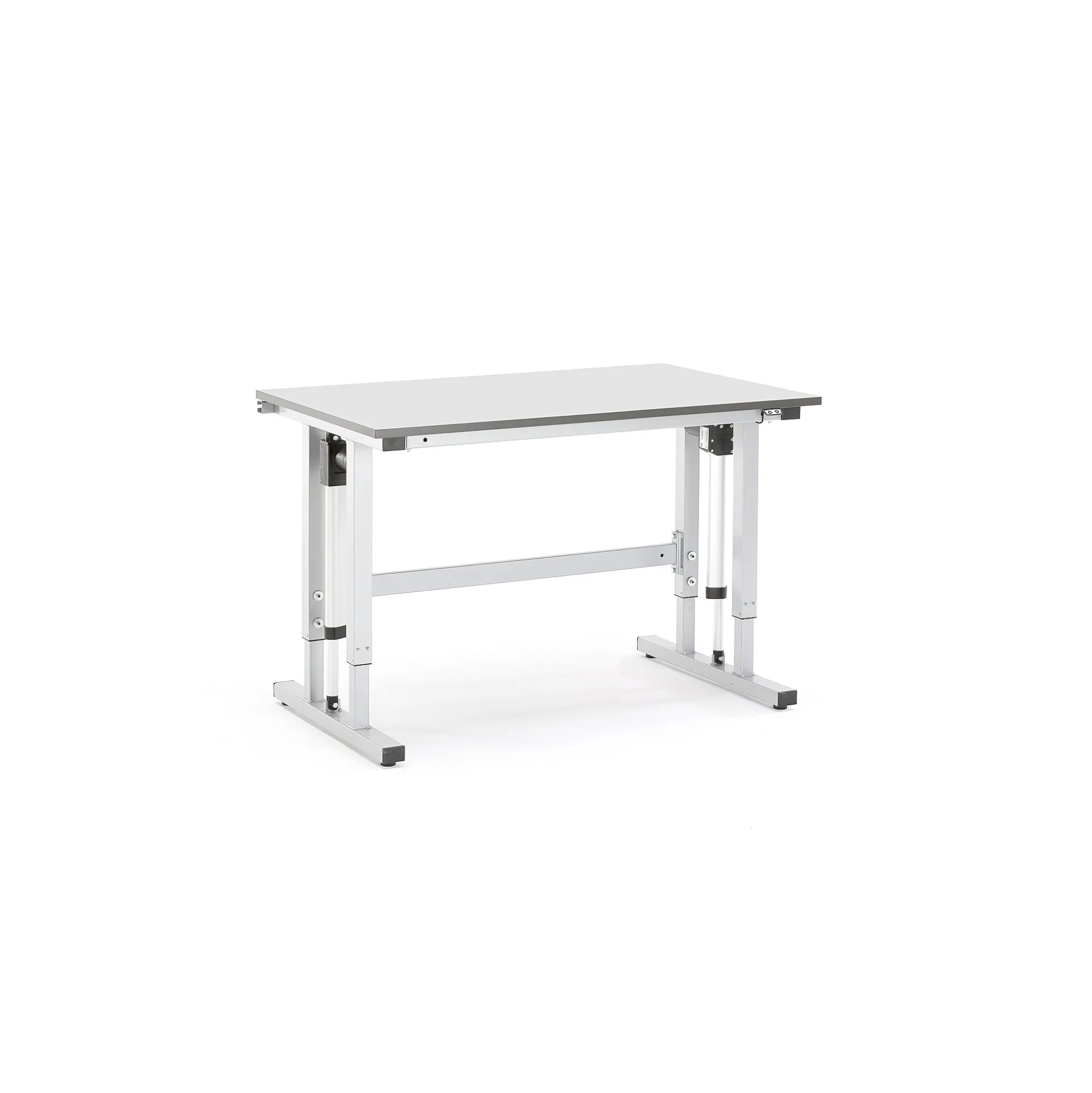 Teollisuuspöytä MOTION Sähköisesti korkeussäädettävä, 300 kg, 1200x800 mm, harmaa