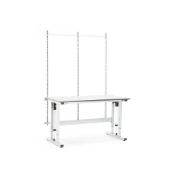 Teollisuuspöytä MOTION Sis. laajennuskehikon, korkeussäädettävä, 2000x800 mm