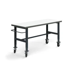 Teollisuuspöytä TRUST Siirrettävä, 2000x760 mm, 200 kg, korkeapainelaminaatti