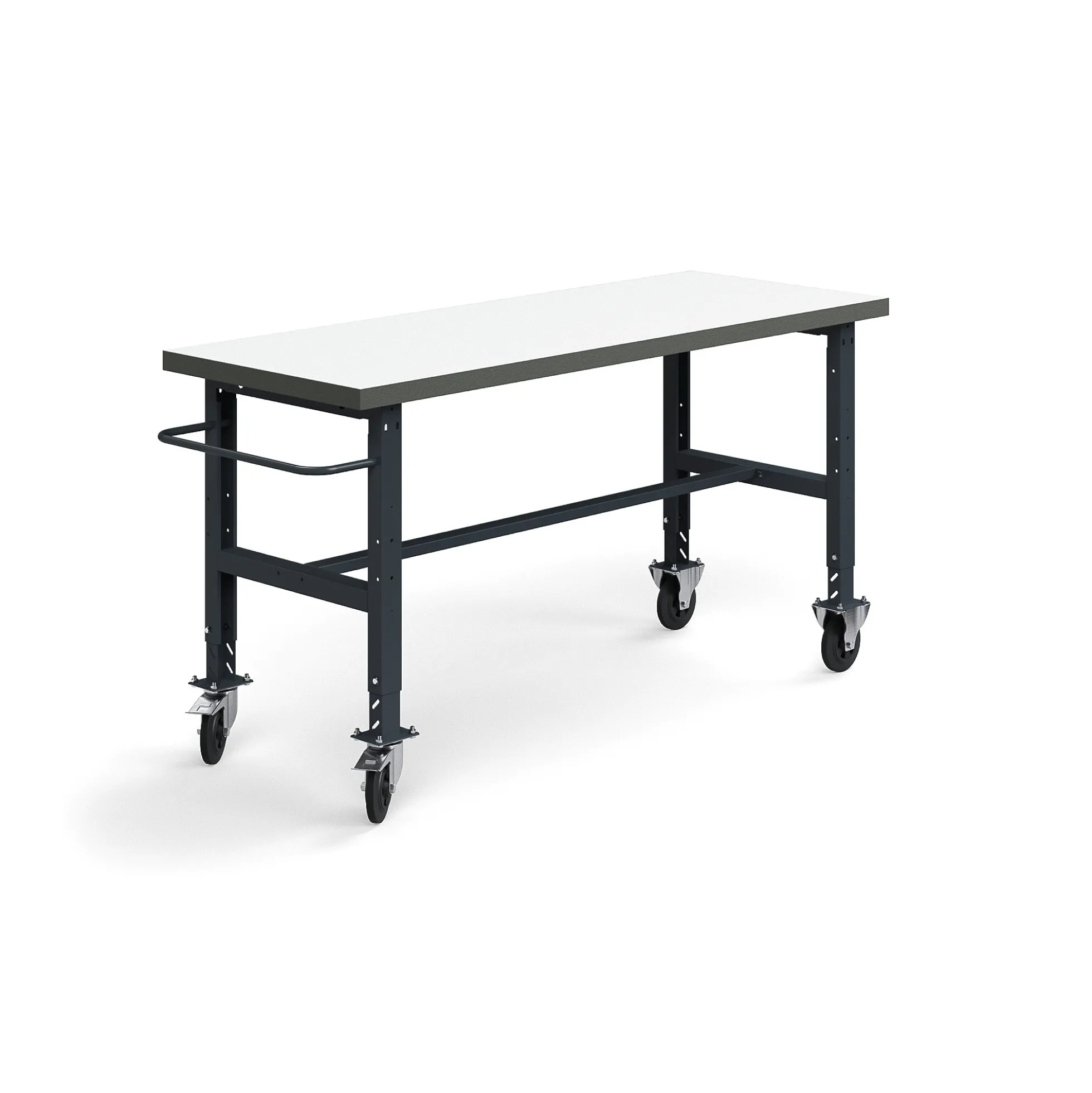 Teollisuuspöytä TRUST Siirrettävä, 2000x760 mm, 200 kg, korkeapainelaminaatti