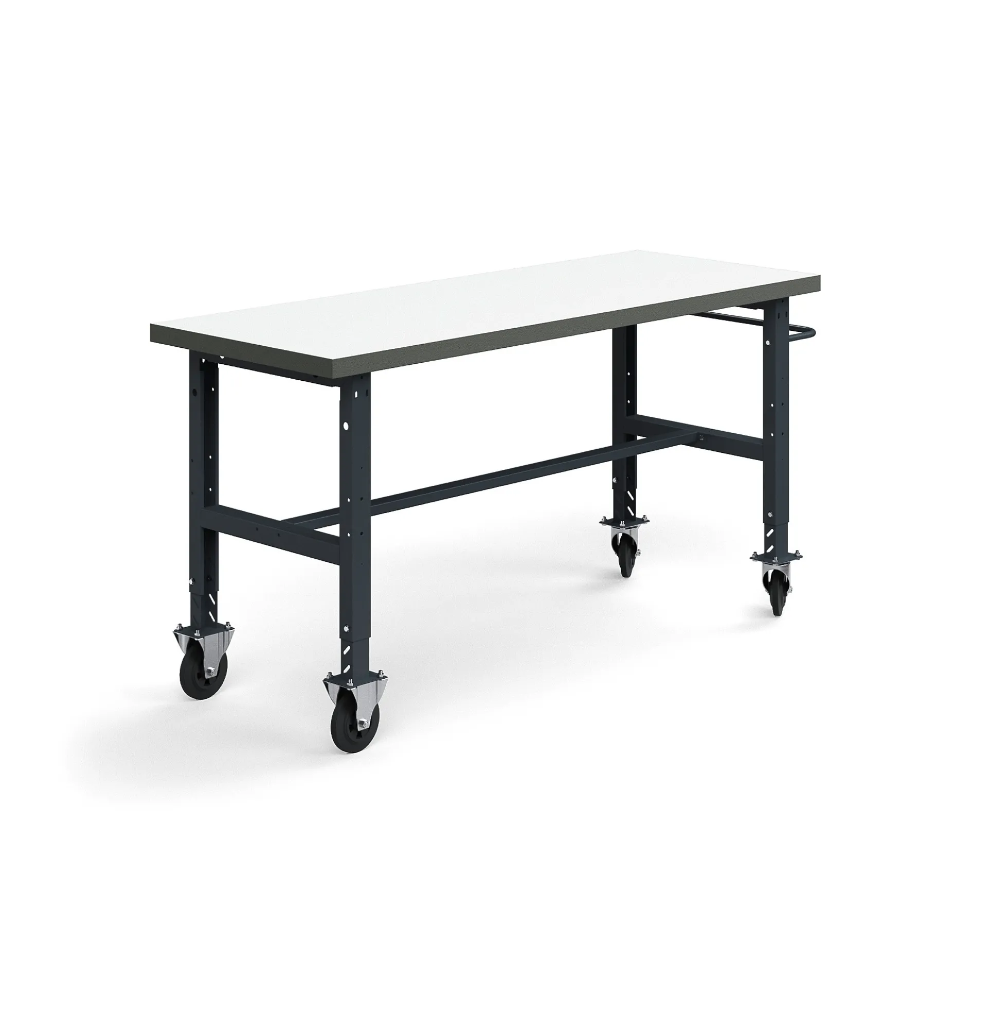 Teollisuuspöytä TRUST Siirrettävä, 2000x760 mm, 200 kg, korkeapainelaminaatti