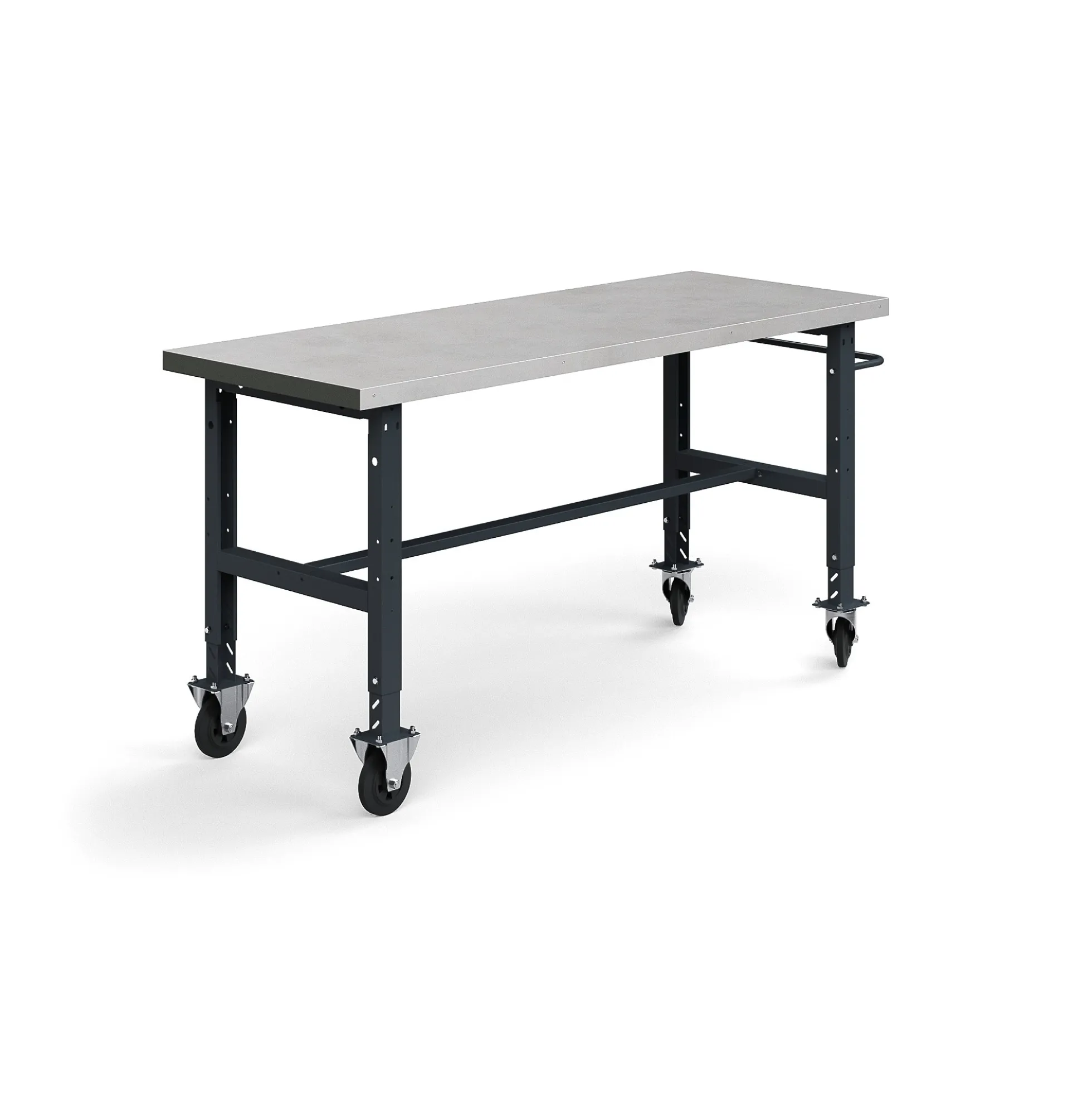 Teollisuuspöytä TRUST Siirrettävä, 2000x760 mm, 200 kg, teräs