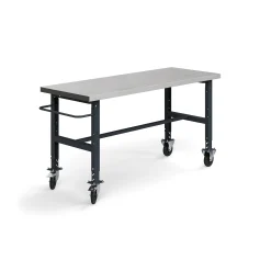 Teollisuuspöytä TRUST Siirrettävä, 2000x760 mm, 200 kg, teräs