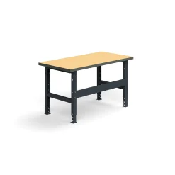 Teollisuuspöytä TRUST 1500x760 mm, 300 kg, kovalevy