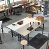 Teollisuuspöytä TRUST 2500x760 mm, 600 kg, teräs