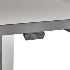 Teollisuuspöytä VERVE Korkeussäädettävä, 200 kg, 1600x800 mm, hyllyt