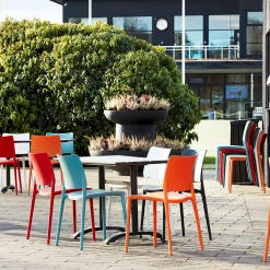 Terassipöytä PIAZZA Suorakulmainen, 1200x700 mm, musta