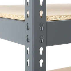 Teräshylly COMBO 1980x1840x620 mm, harmaa