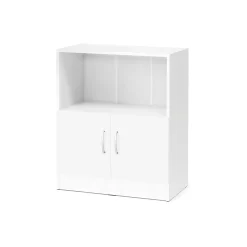 Toimistokaappi FLEXUS 1 avohylly, 925x760x415 mm, valkoinen