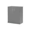Toimistokaappi FLEXUS 925x760x415 mm, harmaa