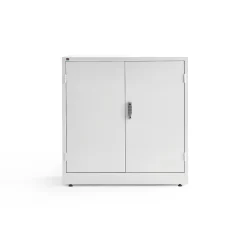 Toimistokaappi SAFE Metalli, elektroninen koodilukko, 1000x1000x400 mm, valkoinen