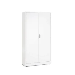 Toimistokaappi SAFE Metalli, elektroninen koodilukko, 1900x1000x400 mm, valkoinen