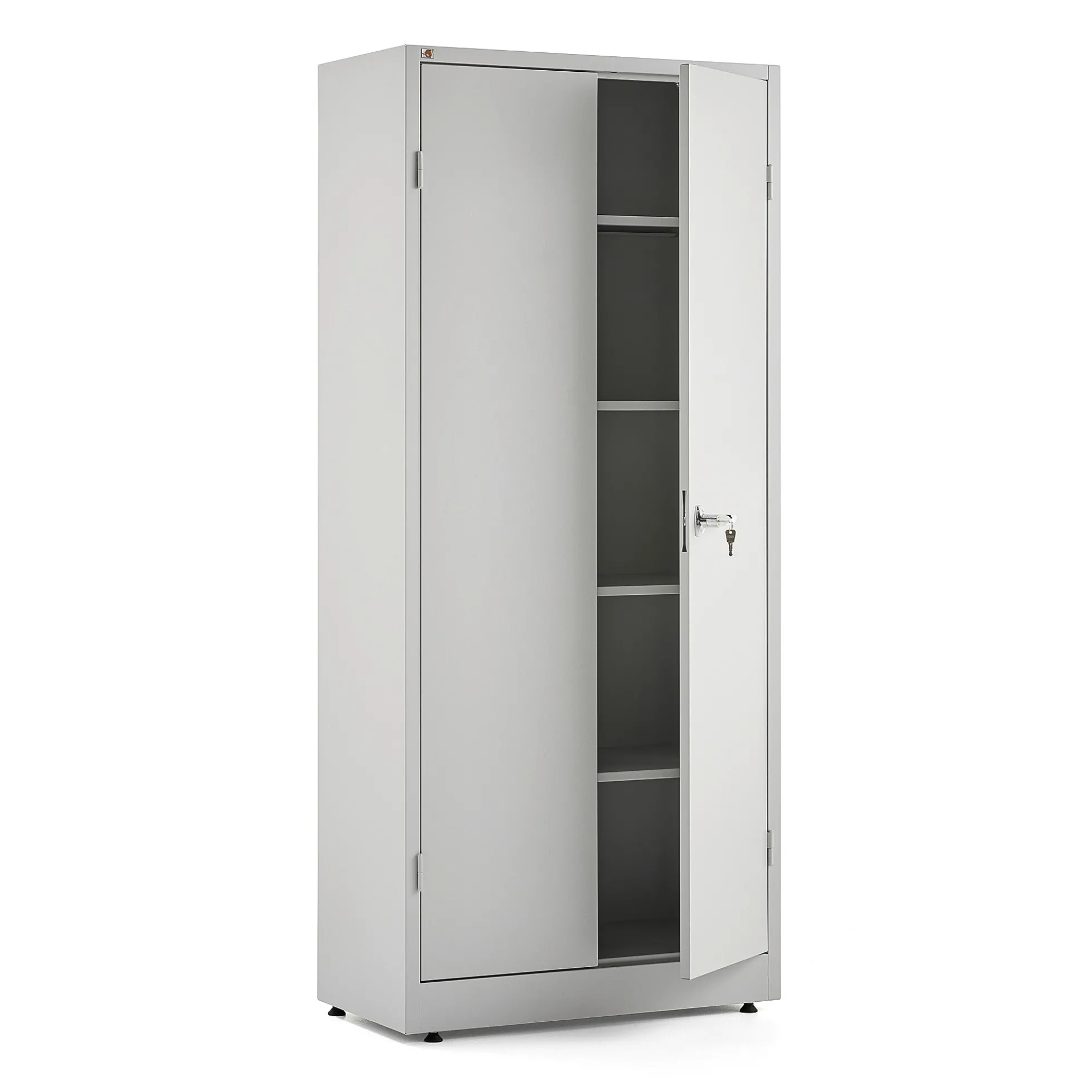 Toimistokaappi SENSE 1800x800x400 mm, harmaa