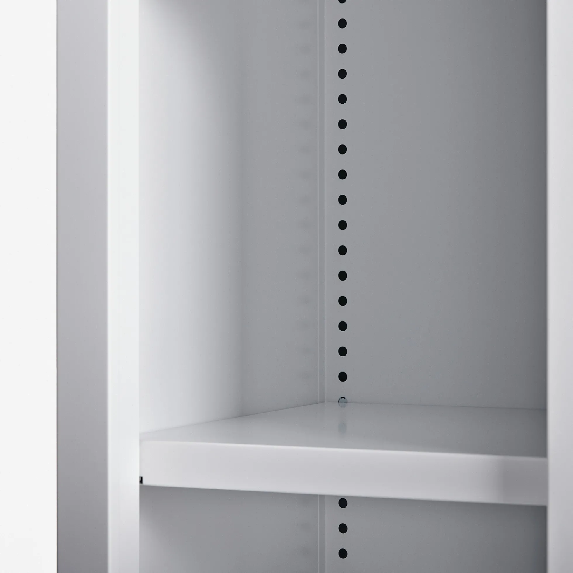 Toimistokaappi SPACE Liukuovet, 1950x1200x450 mm, valkoinen