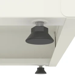 Toimistokaappi SWIFT 1950x990x450 mm, valkoinen