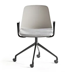 Toimistotuoli LANGFORD Pyörät, harmaa