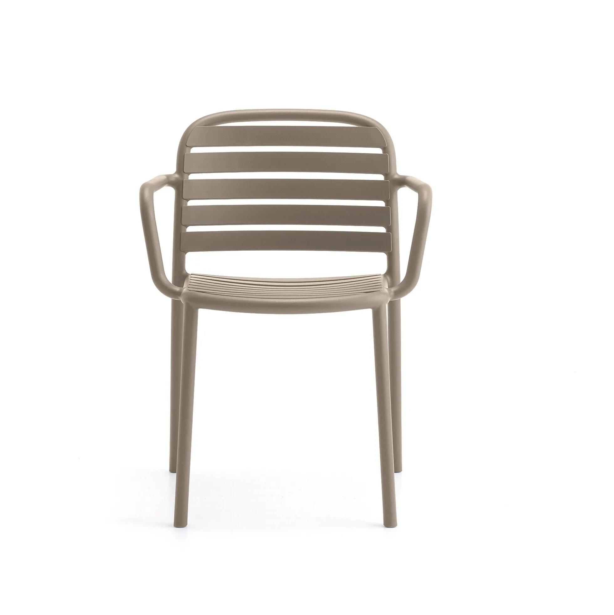 Tuoli BELIZE Käsinojilla, taupe