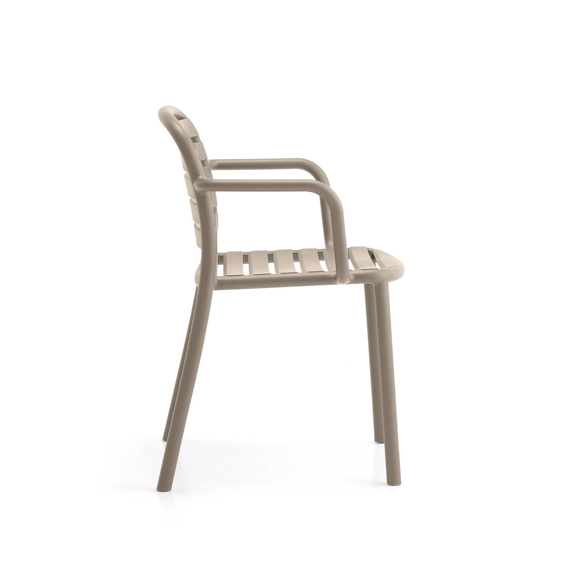 Tuoli BELIZE Käsinojilla, taupe