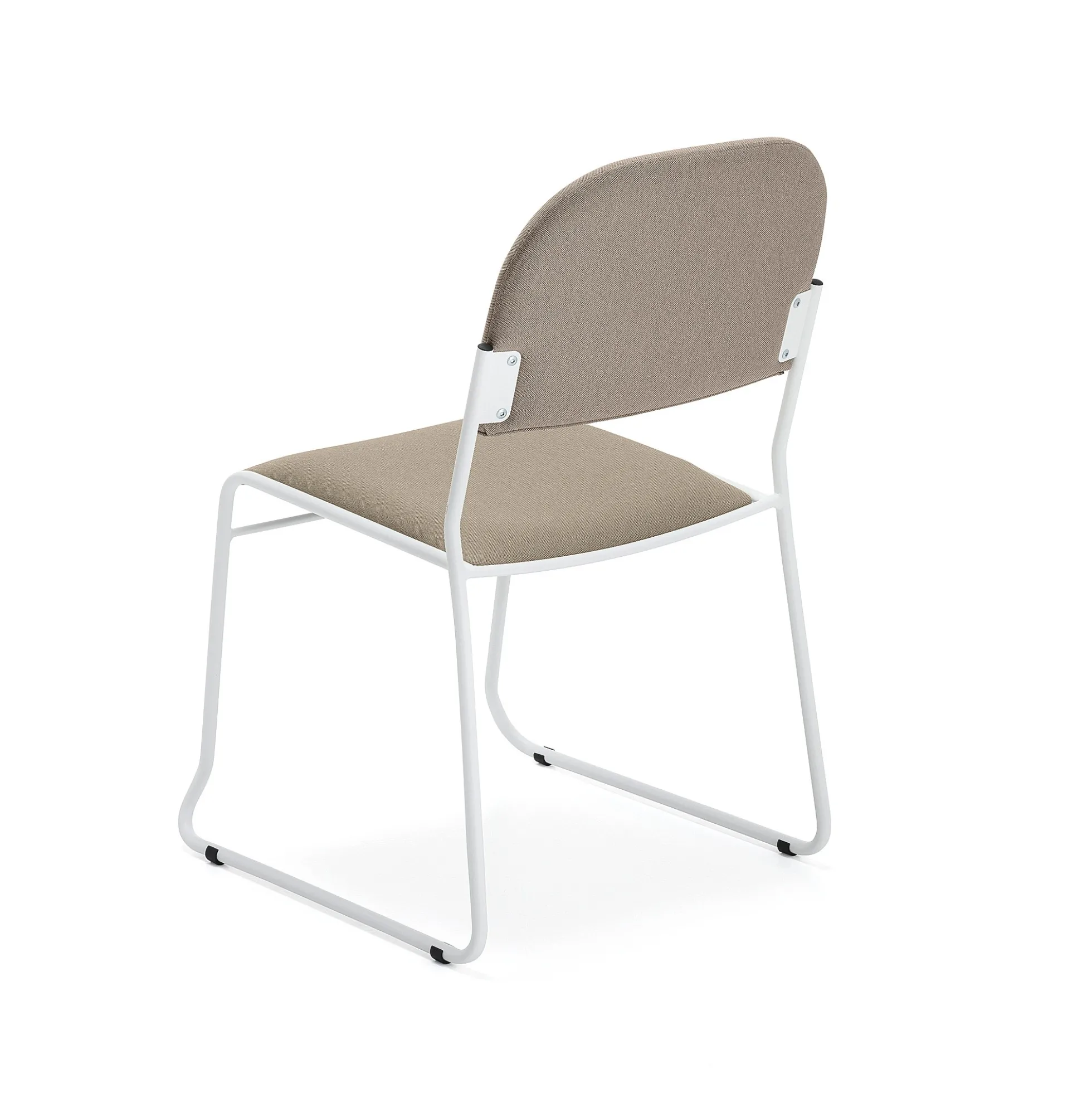 Tuoli DAWSON Beige/valkoinen