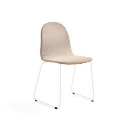 Tuoli GANDER O-malli, istuimen korkeus: 450 mm, kangas, beige