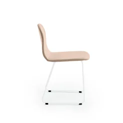 Tuoli GANDER O-malli, istuimen korkeus: 450 mm, kangas, beige