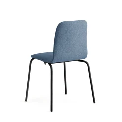 Tuoli LABELL Jalusta, musta/sininen