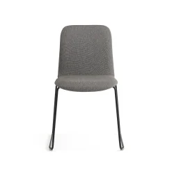 Tuoli LABELL Kelkkajalka, musta/ruskea