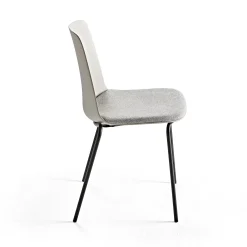 Tuoli LANGFORD Suorat jalat, harmaa