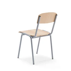 Tuoli WILSON Koivu, hopeanharmaa