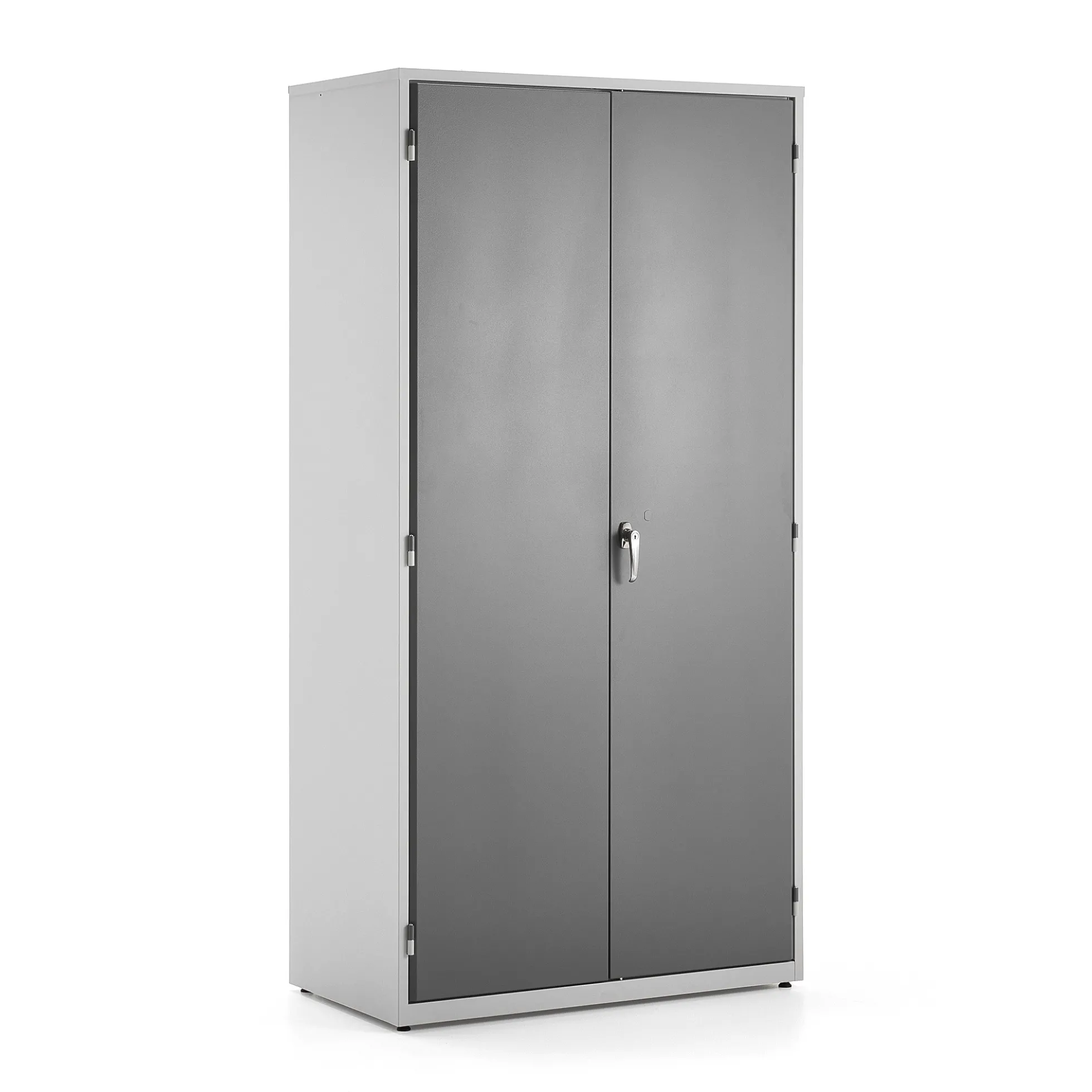 Työkalukaappi EXTRACT 2 ulosvedettävää reikälevyä, 5 hyllyä, 2000x1020x540 mm, harmaa