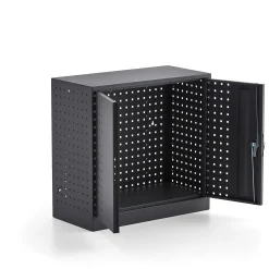 Työkalukaappi PROVIDE 710x735x350 mm, tummanharmaa