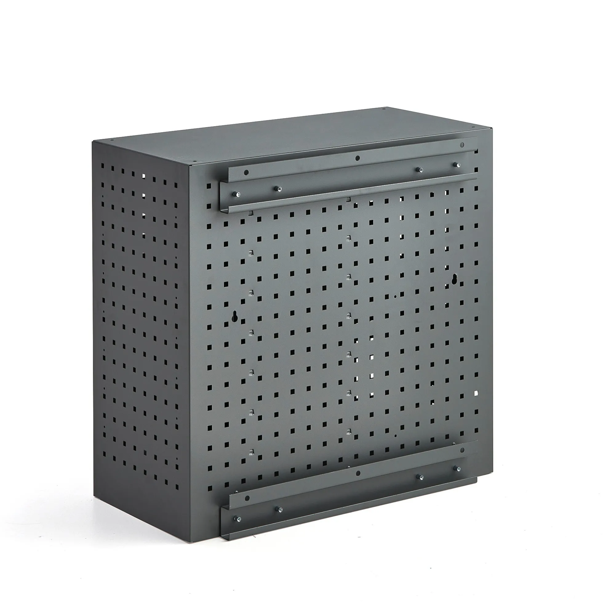 Työkalukaappi seinään PROVIDE 710x735x380 mm, tummanharmaa