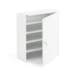 Työkalukaappi SERVE Ilman laatikoita, 800x660x275 mm, valkoinen
