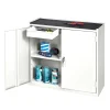 Työkalukaappi SERVE 2 vetolaatikkoa, 900x950x450 mm, valkoinen