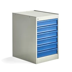Työkalulaatikosto SOLID Lattiamalli, 6 laatikkoa, 800x535x670 mm
