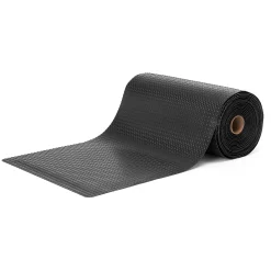 Työpistematto SUPER Rasitusta vähentävä, metritavara, leveys: 1220 mm, musta