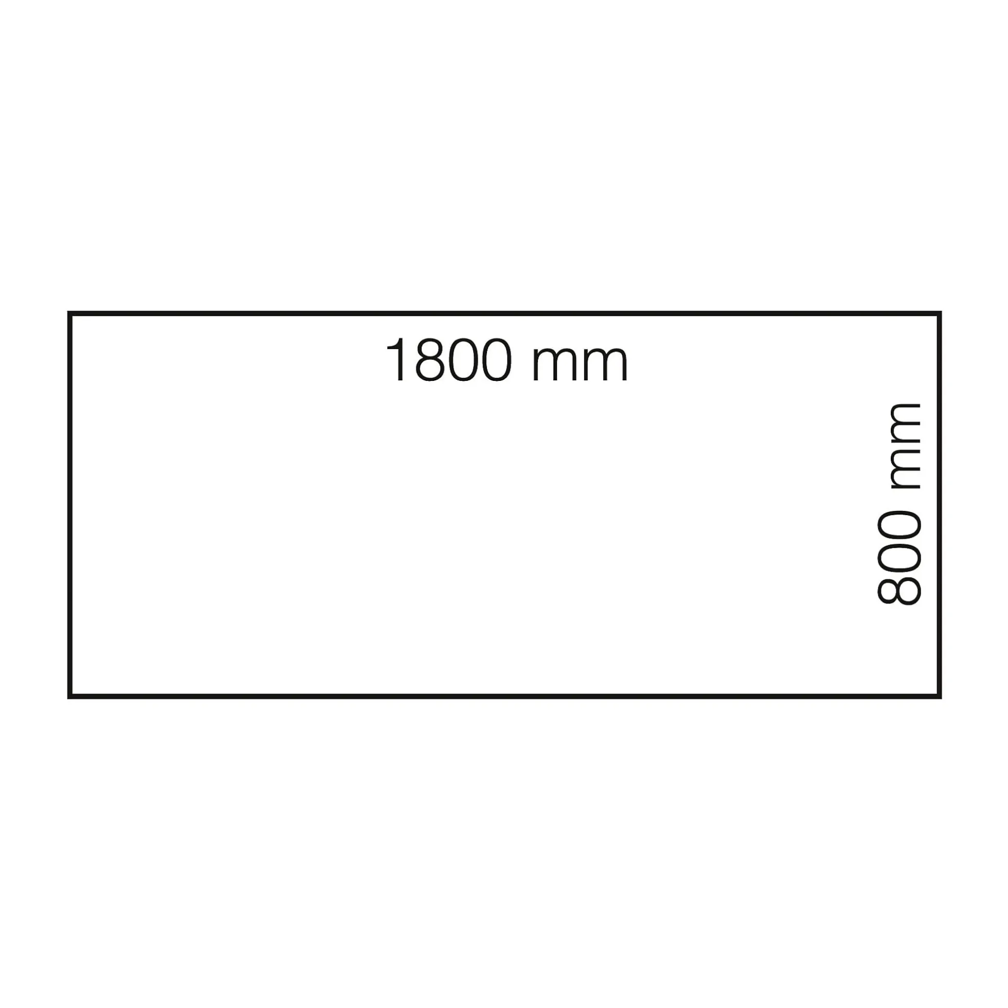 Työpöytä QBUS Suora pöytälevy, 1800x800 mm, T-jalusta, hopeanharmaa jalusta, tammi