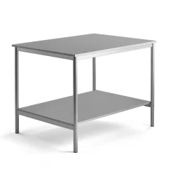 Työpöytä 1200x900x900 mm, vaaleanharmaa, hopeanharmaa