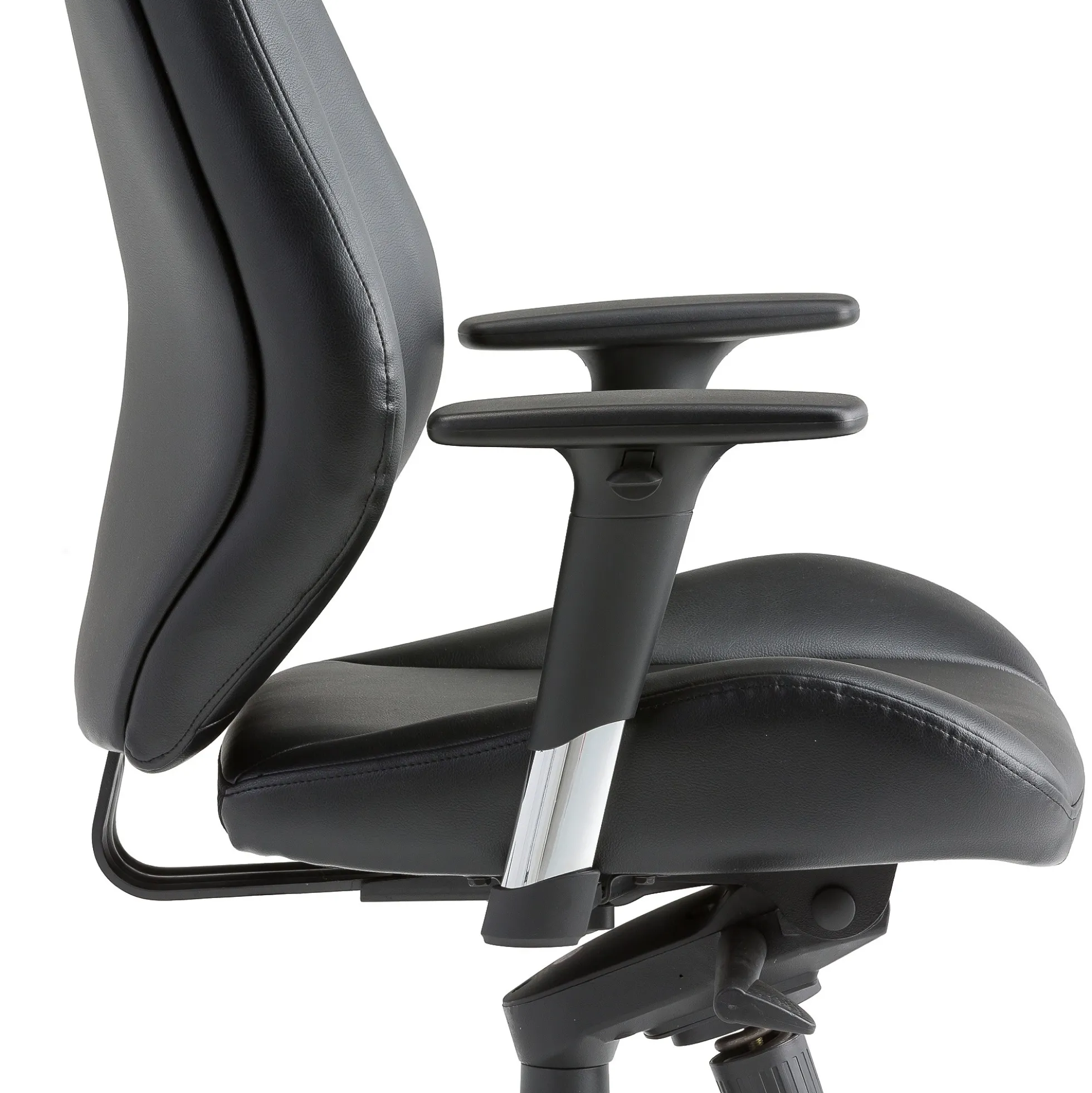 Työtuoli STIRLING Musta keinonahka