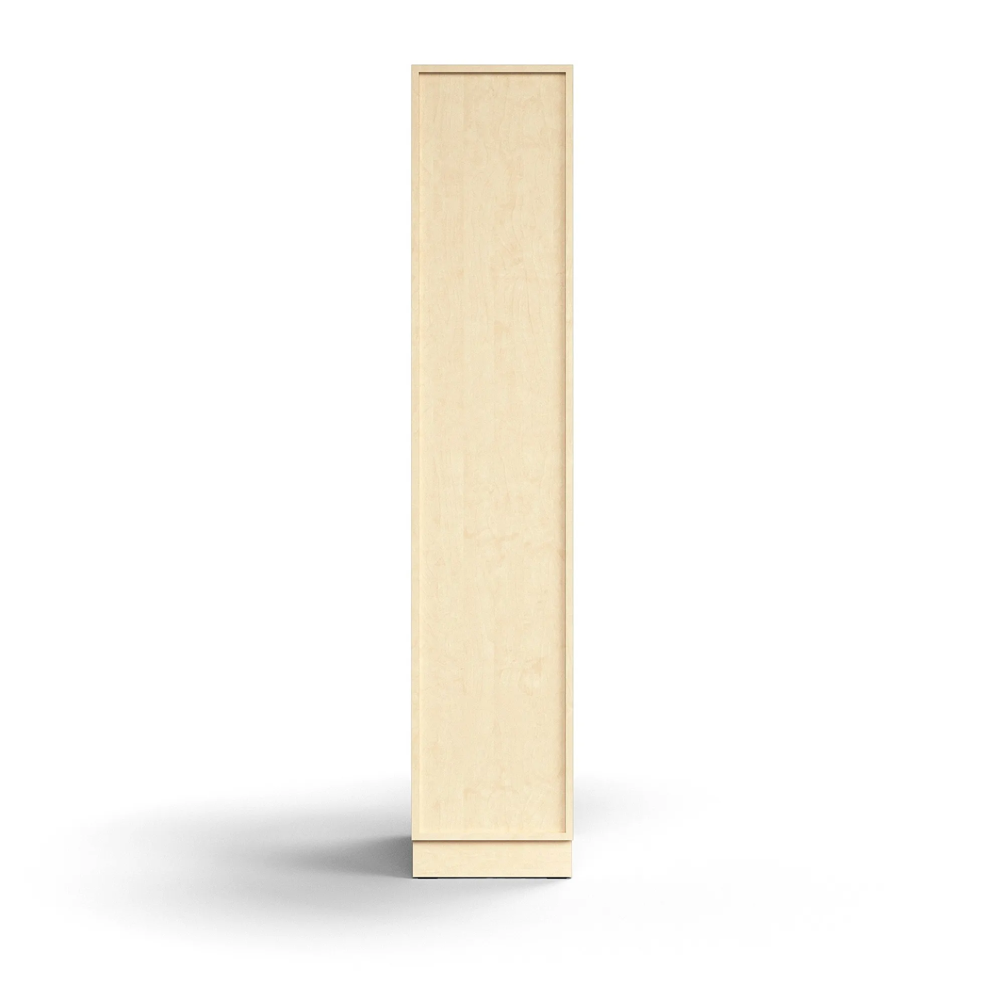 Vaatekaappi QBUS Lukollinen, vaatetanko, sokkeli, 2020x400x570 mm, koivu