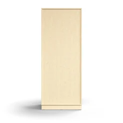 Vaatekaappi QBUS Lukollinen, vaatetanko, sokkeli, 2020x800x570 mm, koivu