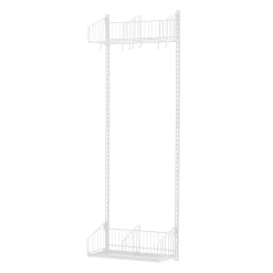 Vaateteline TRÅD Perusosa, seinämalli, 600x2000 mm, valkoinen