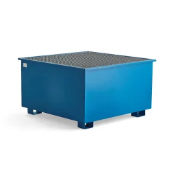 Valuma-allas yhdelle IBC-kontille 1310x1310x750 mm, 1000 litraa