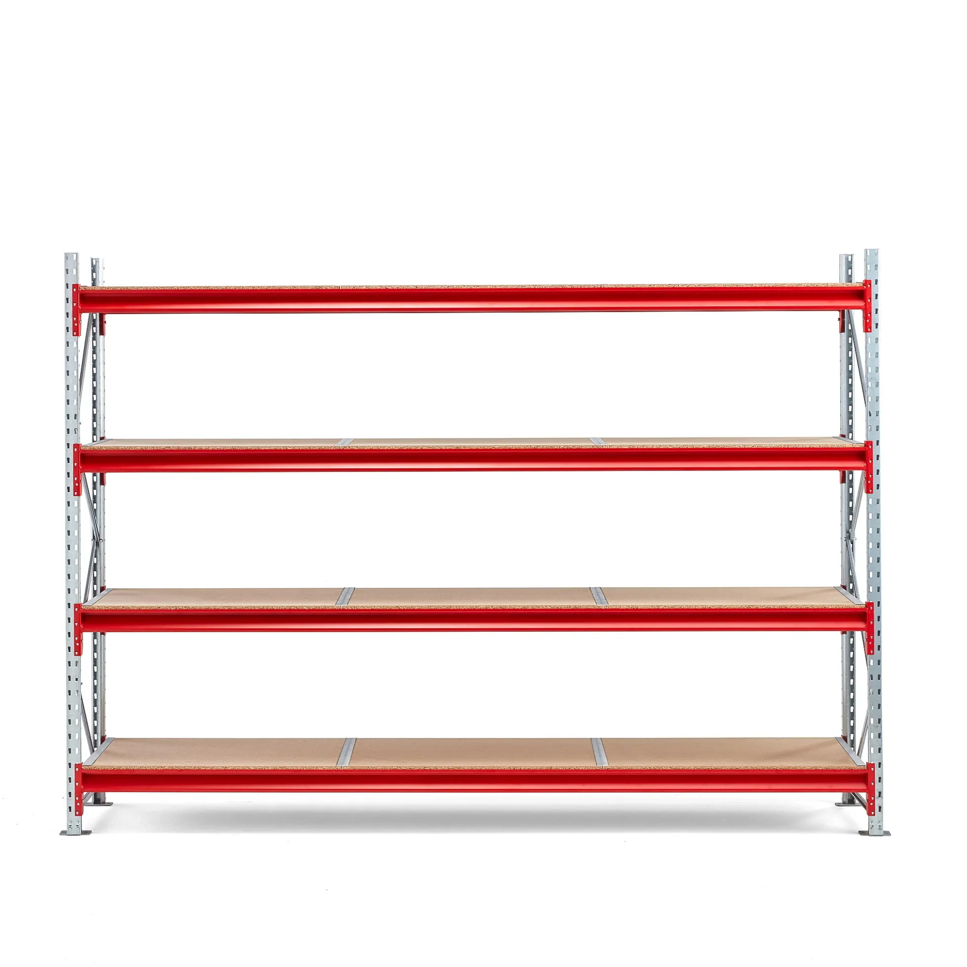 Varastohylly TOUGH Perusosa, 2000x2800x600 mm, 4 lastulevyä