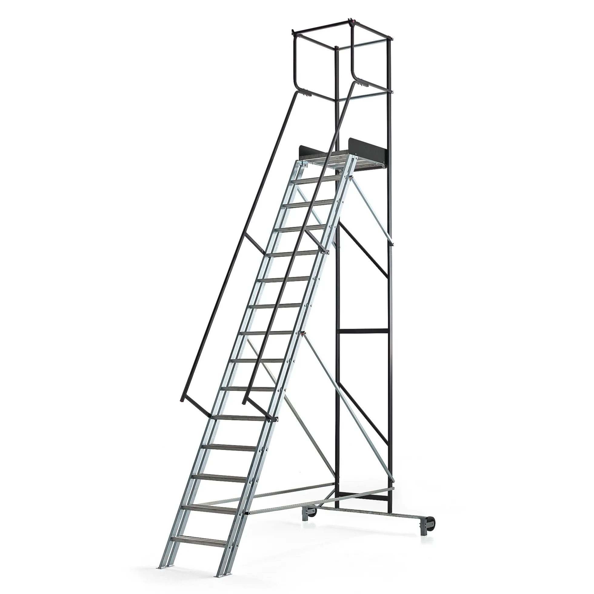 Varastotikkaat ALOFT 15 askelmaa, K 3000 mm