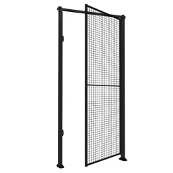 Verkkoseinäovi X-STORE Sis. pystypylväät, oikea, 2300x1000 mm, riippulukko
