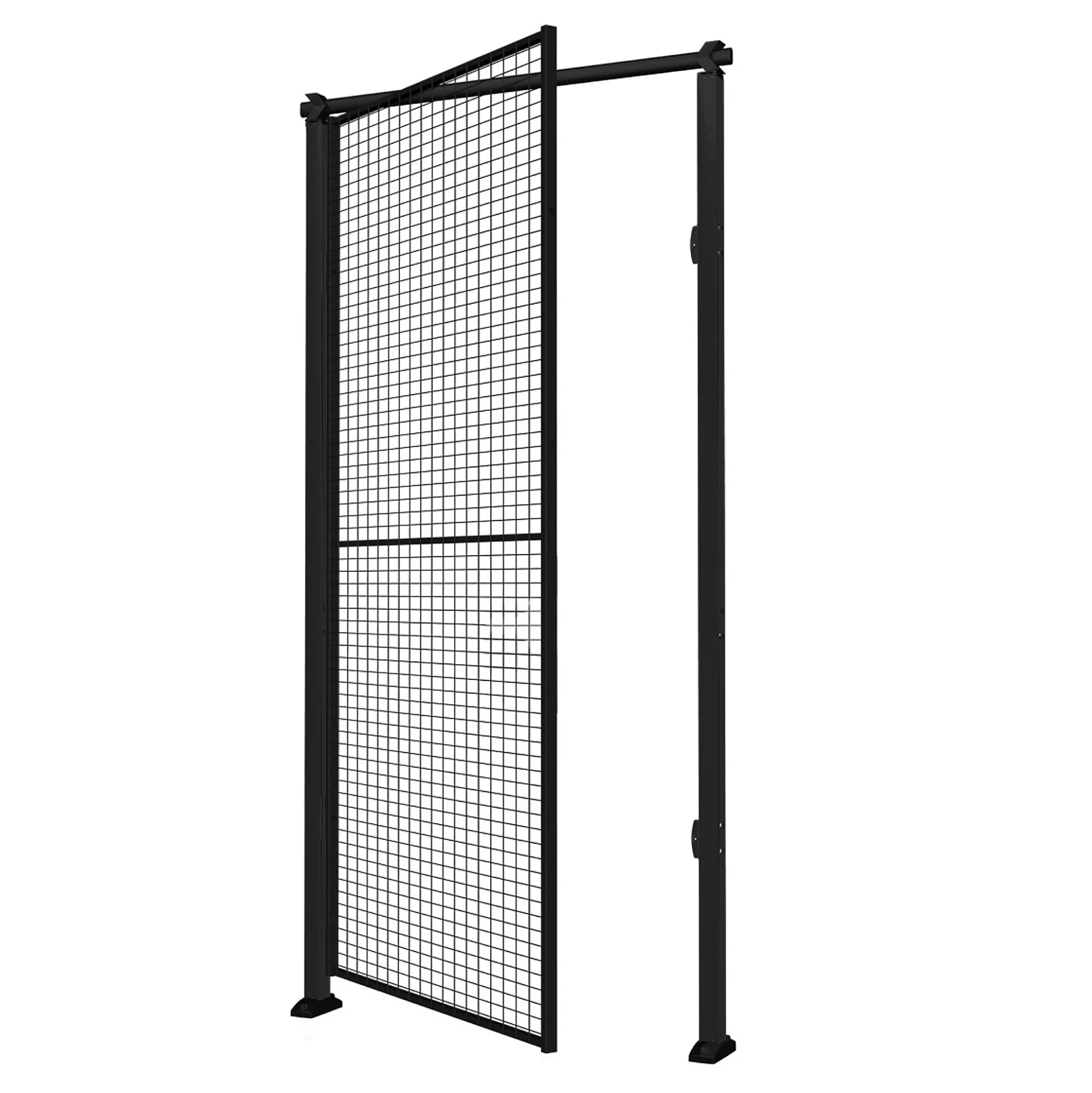 Verkkoseinäovi X-STORE Sis. pystypylväät, vasen, 2300x1000 mm, riippulukko