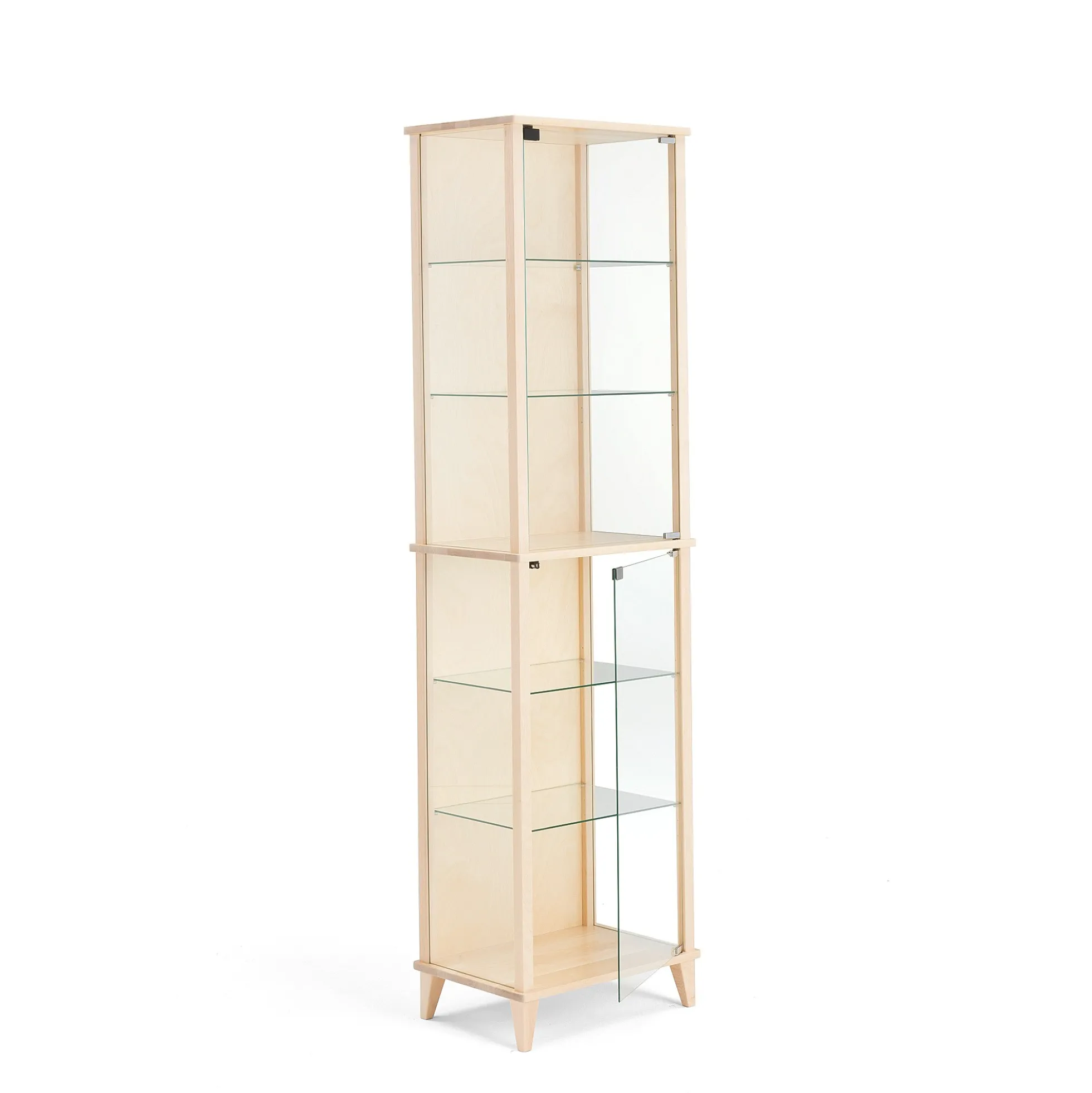 Vitriini Lattiamalli, 1840x500x350 mm, koivu