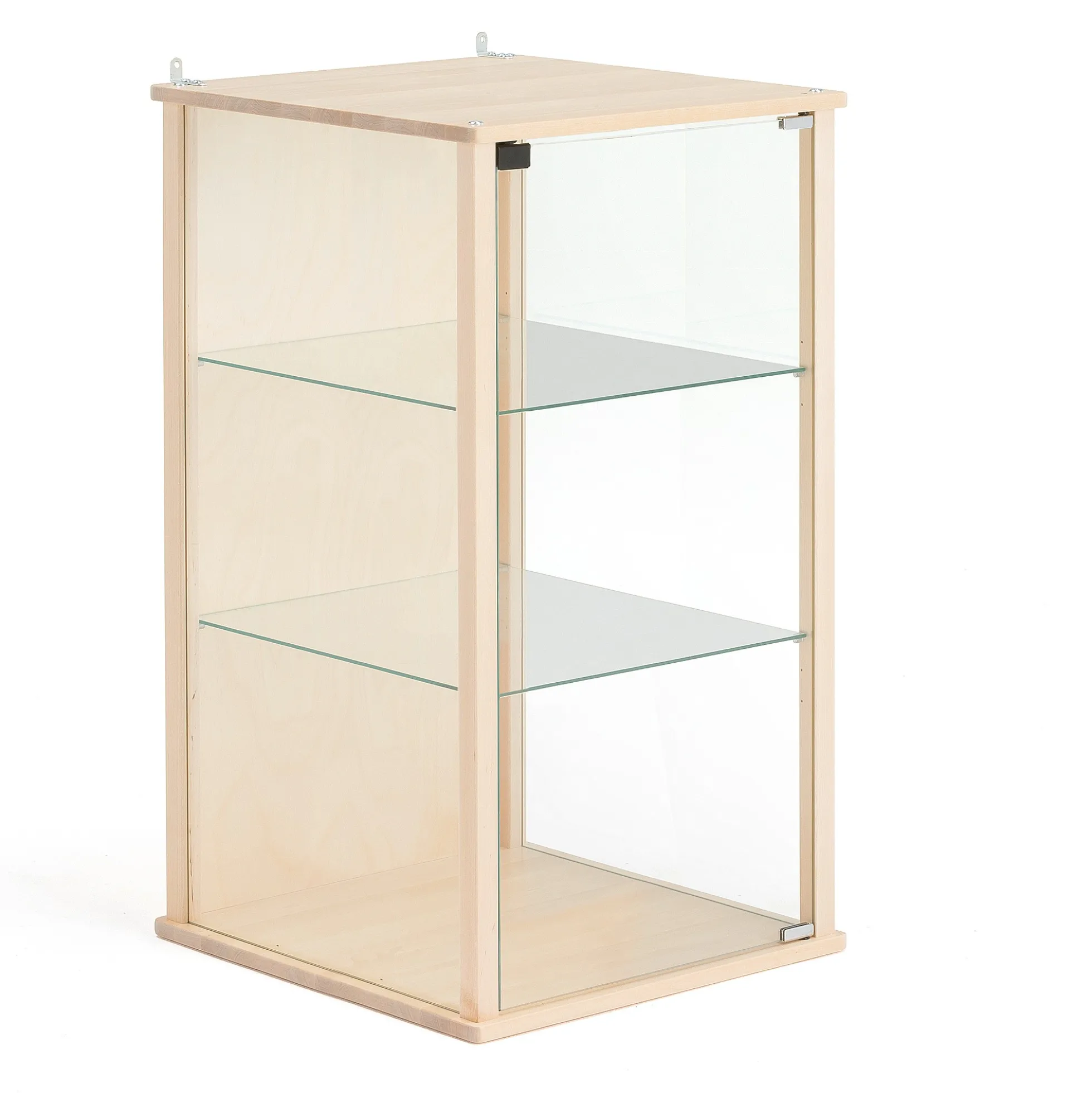 Vitriini Seinämalli, 920x500x500 mm, koivu