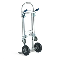Yhdistelmäkärry RYAN 250 kg, alumiini, ilmakumipyörät
